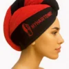 100% Cotton: Red Hair Towel Cap