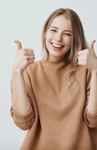 100% Cotton: Cotton Blue Hair Towel Cap