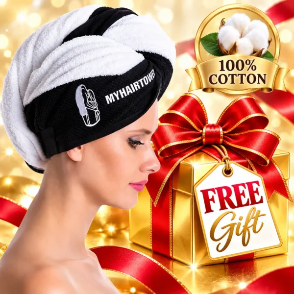 FREE “My Hair Towel” Cotton Hair Towel